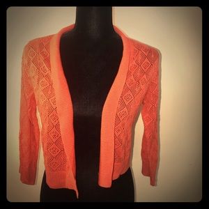 3/4 sleeves light knitted sweater